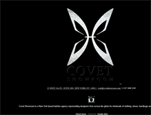 Tablet Screenshot of covetshowroom.com